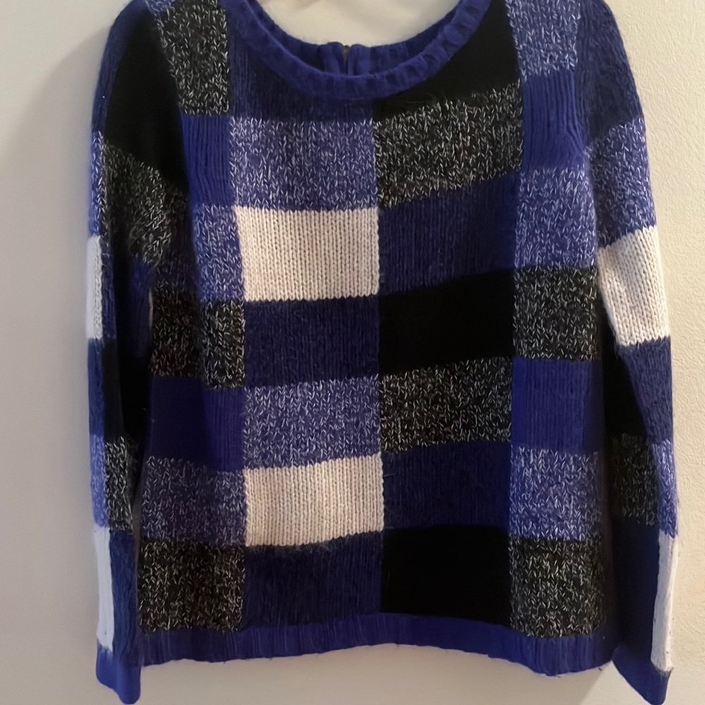 SPLENDID Patterned Pullover Sweater Size M